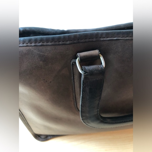 Vintage Coach NYC Slim Satchel in Mocha - Picture 11 of 16